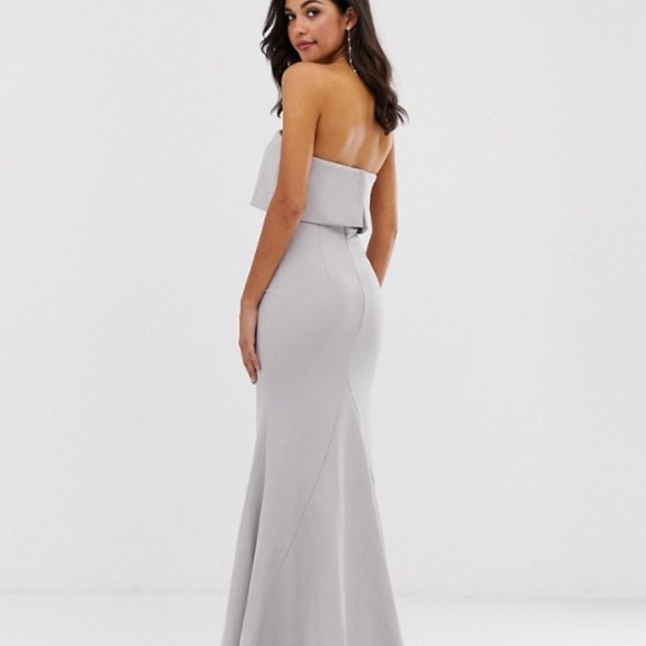Jarlo bandeau overlay maxi dress - Picture 6 of 6